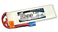 Dualsky EX 2S1P LiPo 7.4V 2300mAh 30C (  )