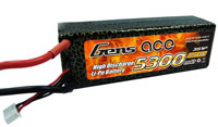 GensAce Hard Case LiPo 11.1V 5300mAh 30C T-Plug (  )