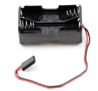 4-Cell AA RX Battery Box JR Connector