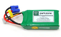 ParkZone 3S LiPo Battery 11.1V 1300mAh 15C with EC3 Connector (  )