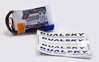 Dualsky GT-S 2S1P LiPo 1200mAh 7.4V 45C/6C (  )