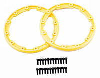 Sidewall Protector Beadlock Style Yellow 2pcs (  )