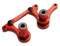 Aluminum T6 Steering Bellcrank, Drag Link & 5x8mm Ball Bearings Red Slash (  )