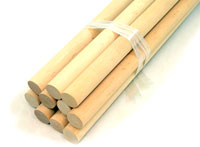 Birch Rod 10x914mm 10pcs (  )