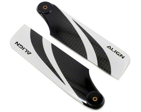 Хвостовые лопасти Carbon Fiber Tail Rotor Blades 85mm Black T-Rex 550 ...
