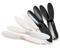 Rotor Blade Set White & Black QR-1 8pcs