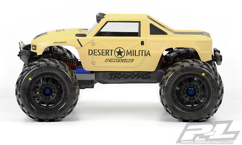 Кузов Desert Militia Monster Truck Clear Body fits E-Maxx, Revo & Summit (PL3401-00) (нажмите для увеличения) Кузов Desert Militia Monster Truck Clear Body fits E-Maxx, Revo & Summit (PL3401-00) (нажмите для увеличения)