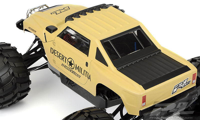 Кузов Desert Militia Monster Truck Clear Body fits E-Maxx, Revo & Summit (PL3401-00) (нажмите для увеличения) Кузов Desert Militia Monster Truck Clear Body fits E-Maxx, Revo & Summit (PL3401-00) (нажмите для увеличения)