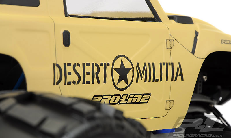 Кузов Desert Militia Monster Truck Clear Body fits E-Maxx, Revo & Summit (PL3401-00) (нажмите для увеличения) Кузов Desert Militia Monster Truck Clear Body fits E-Maxx, Revo & Summit (PL3401-00) (нажмите для увеличения)