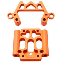 Aluminium Front Bulkhead Orange (  )