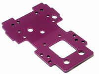 Bulkhead Lower Plate 2.5mm Purple Savage (  )