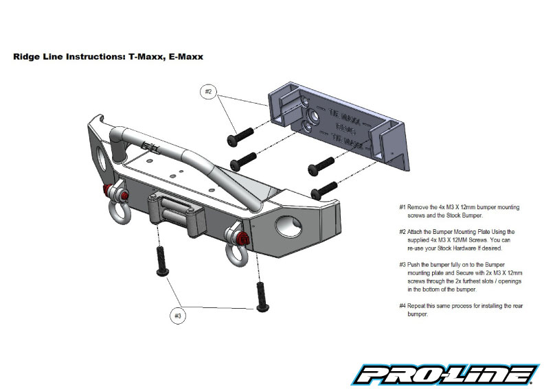Бамперы Pro-Line Ridge-Line Bumper Wide Set (PL6089-00) (нажмите для увеличения) Бамперы Pro-Line Ridge-Line Bumper Wide Set (PL6089-00) (нажмите для увеличения)