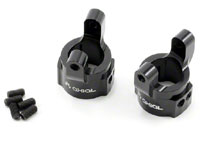 Aluminum C Hub Carrier Black SCX10 2pcs (  )