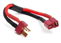 Deans T-Plug Extension Cable 14AWG Female To Male 10cm (  )
