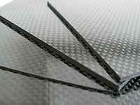 Carbon Fibre Sheet 250x200x3mm Plain Gloss 1pcs (  )