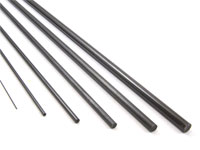   Carbon Fiberglass Rod 1x1000mm 1pcs (EF-POLE1X1000)