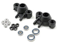 RPM Axle Carriers/Oversized Bearings Black Revo (  )