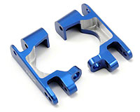 Aluminum Caster Block Set Blue Slash 4x4