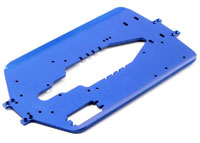 Long Wheelbase Aluminum Anodized Blue Chassis 4mm 6061-T6 T-Maxx 3.3 (  )