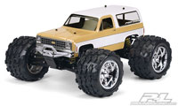 Chevy Blazer 1980 Clear Body fits T/E/2.5-Maxx, Revo & Savage (  )