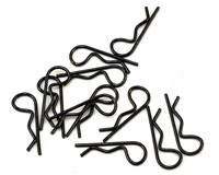 Body Clips Heavy Duty Black 12pcs (  )