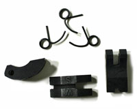 PTFE Clutch Shoe/Spring Set 3pcs (  )