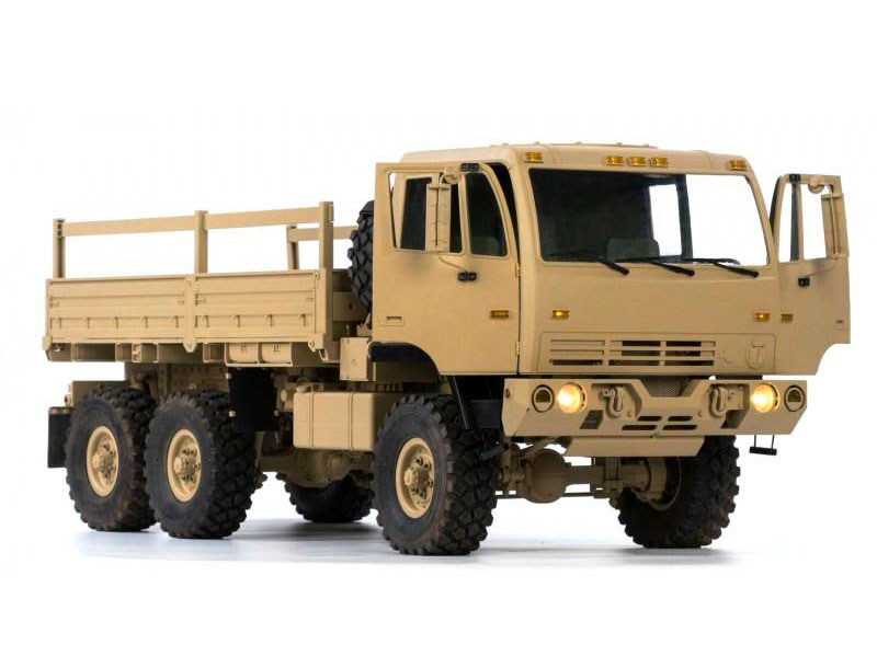 Радиоуправляемый грузовик М1083 Cross-RC FC6 M1083 FMTV US Rock Crawler Truck 6x6 1:12 Kit (CR90100082) (нажмите для увеличения)