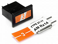 Crystal Set Orange Band 3/AM 27.095MHz (  )