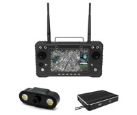 CUAV Black H16 PRO HD Video Transmission System Remote Controller 30 Km for RC Drone Pixhawk (нажмите для увеличения)