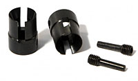 Cup Joint 8x19mm Black 2pcs (  )