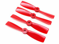 Dalprop 4045 4x4.5 Bullnose Propeller CW+CCW Red Set (  )