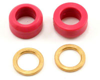 60 Durometer Rubber Damper Set Red T-Rex 550 2pcs