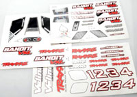 Traxxas Bandit VXL Decal Sheet (  )