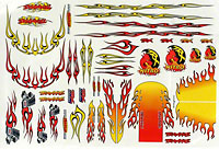 Traxxas E-Maxx Flames Decal Sheet (  )