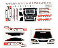 Traxxas E-Revo VXL 1/16 Decal Sheet (  )