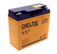 Delta HR6-12 AGM VRLA Battery 6V 12Ah (нажмите для увеличения)