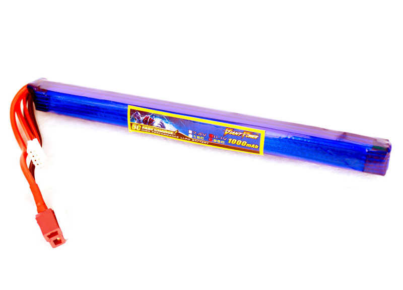 Аккумулятор для страйкбола GiantPower Dinogy Airsoft Battery Long LiPo ...