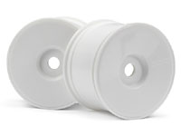 Dish Wheel White 83x56mm Hex 17mm 2pcs