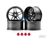 MST FB Wheel Grey 11mm Offset 4pcs (  )