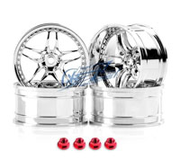 MST FB Wheel Silver 11mm Offset 4pcs (  )