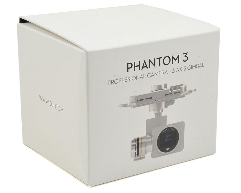 Видеокамера на подвесе DJI Phantom 3 Professional 4K Camera & Gimbal Unit (DJI-PH3-05) (нажмите для увеличения) Видеокамера на подвесе DJI Phantom 3 Professional 4K Camera & Gimbal Unit (DJI-PH3-05) (нажмите для увеличения)