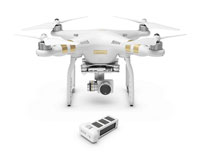 DJI Phantom 3 Professional with 4K Camera 2.4GHz RTF with One Extra Batterie (  )