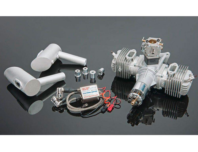 Бензиновый авиамодельный двигатель двухтактный DLE120 Twin Gas Engine 120cc (DLE-120) (нажмите для увеличения) Бензиновый авиамодельный двигатель двухтактный DLE120 Twin Gas Engine 120cc (DLE-120) (нажмите для увеличения)