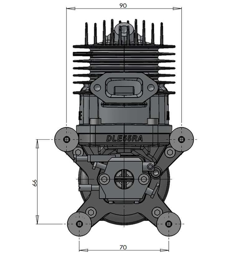 Бензиновый авиамодельный двигатель двухтактный DLE-55RA Gasoline Engine 55cc DLEG0455 (DLE55RA) (нажмите для увеличения) Бензиновый авиамодельный двигатель двухтактный DLE-55RA Gasoline Engine 55cc DLEG0455 (DLE55RA) (нажмите для увеличения)