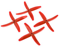 Dalprop Q5040 5x4 Quad Blade Propeller CW+CCW Red Set (  )