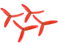 Dalprop T5040 5x4 V2 3-Blade Propeller CW+CCW Red Set (  )