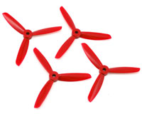 Dalprop T4045 4x4.5 3-Blade Propeller CW+CCW Red Set (  )