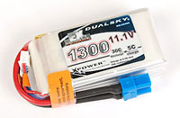 Dualsky EX 3S1P LiPo 11.1V 1300mAh 30C (  )