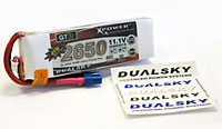 Dualsky GT-S 3S1P LiPo 2650mAh 11.1V 45C/6C (  )