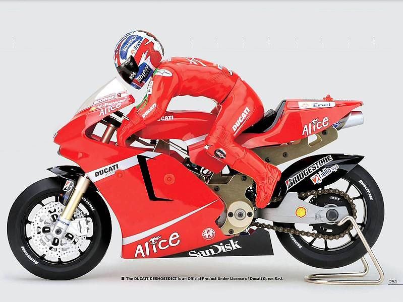 Радиоуправляемый мотоцикл Ducati Desmosedici GP8 EP 2.4GHz (TTR6528-F072A2) (нажмите для увеличения) Радиоуправляемый мотоцикл Ducati Desmosedici GP8 EP 2.4GHz (TTR6528-F072A2) (нажмите для увеличения)
